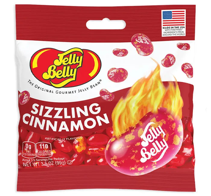 Jelly Belly Sizzling Cinnamon: 12-Piece Case