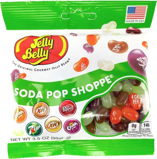 Jelly Belly Soda Pop Shoppe Peg Bags: 12-Piece Case