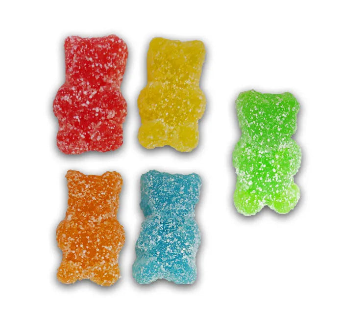 Toxic Waste Sour &amp; Chewy Bears: 1KG Bag