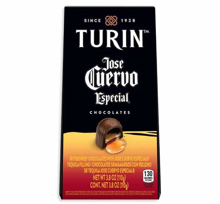 Turin Jose Cuervo Tequila Liquor Filled Chocolates: 12-Piece Case