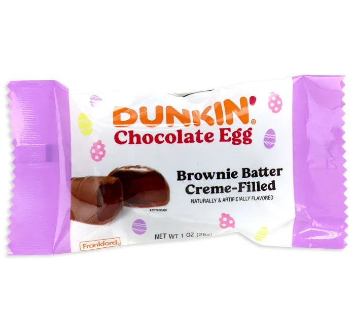 Dunkin&#39; Brownie Batter Creme Filled Egg - Singles: 24-Piece Box