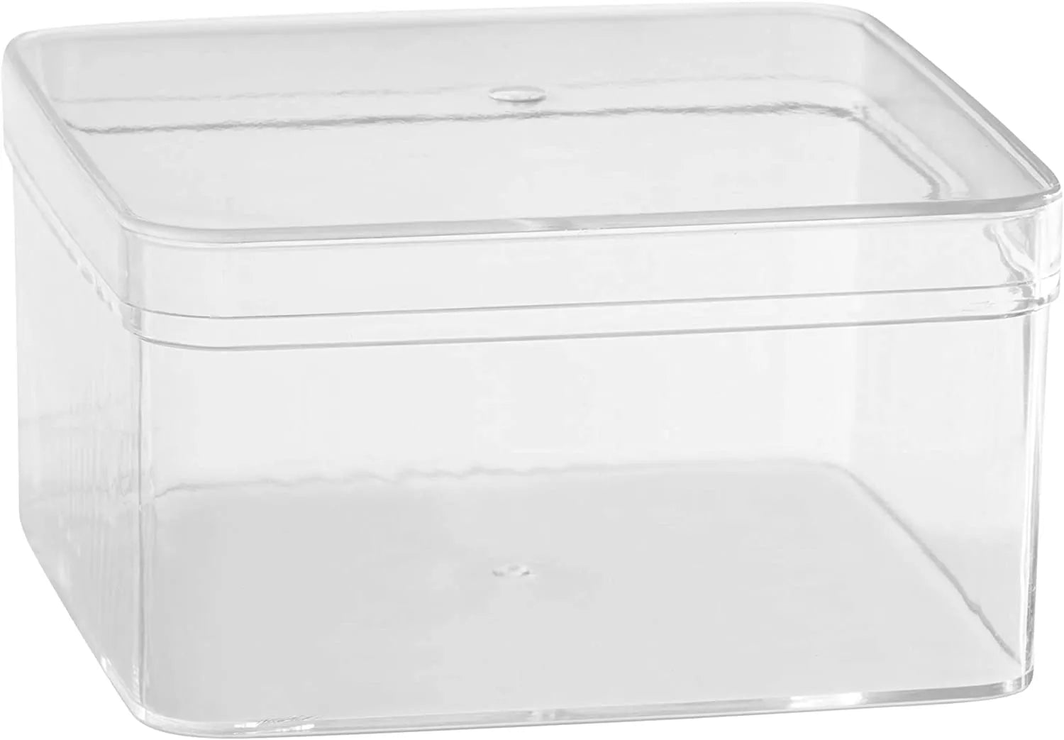 Clear Acrylic Boxes 4.25"X4.25"X2.25" 8 Pack