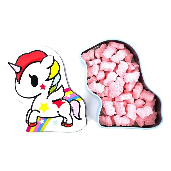 Tokidoki Unicorno Unicorn Strawberry Candy Tin: 12-Piece Display