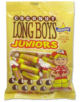 Atkinson Coconut Long Boys Juniors Candy: 2LB Case