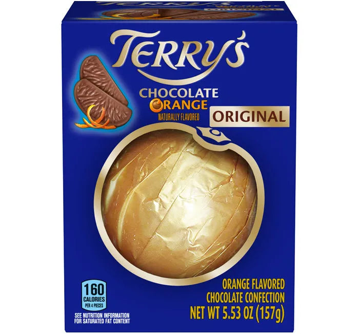 Terry&#39;s Milk Chocolate Orange Ball Gift Box: 12-Piece Case