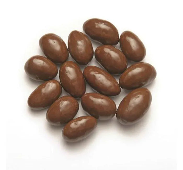 Sconza Sea Salt Caramel Milk Chocolate Almonds: 5LB Bag