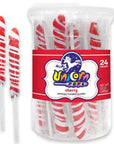 Unicorn Pops Twist Suckers - Red: 24-Piece Jar