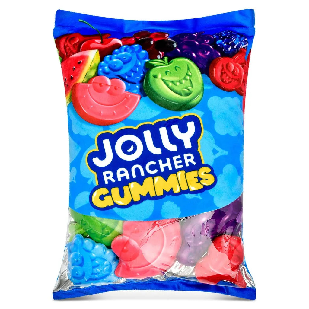 Jolly Rancher Gummies Packaging Fleece Plush