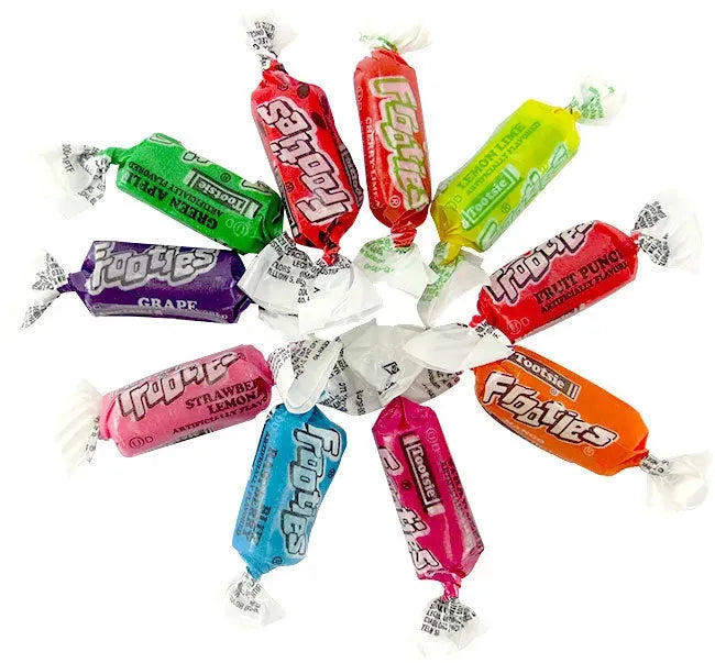 Tootsie Roll Frooties Candy - Assorted: 24LB Case