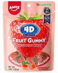 Amos 4D Strawberry Gummies Burst: 12-Piece Case