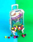 Blue Plastic Suitcase Candy Box 3 Pack 7.5"x5"x2.5"