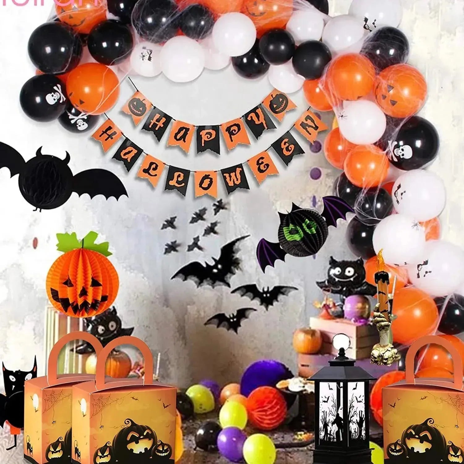 Halloween Candy Boxes 36 Pack 4.5" X 3.75" X 2.25"