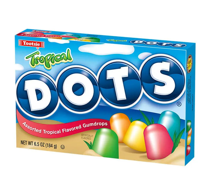 Tropical Dots Candy 6.5-Ounce Packs: 12-Piece Box