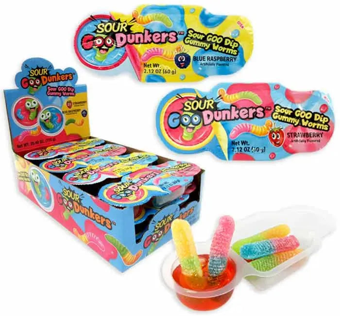 Sour Goo Dunkers: 12-Piece Display