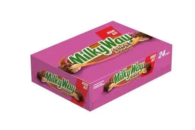 Milky Way Cookie Dough King Size Candy Bars: 24-Piece Box