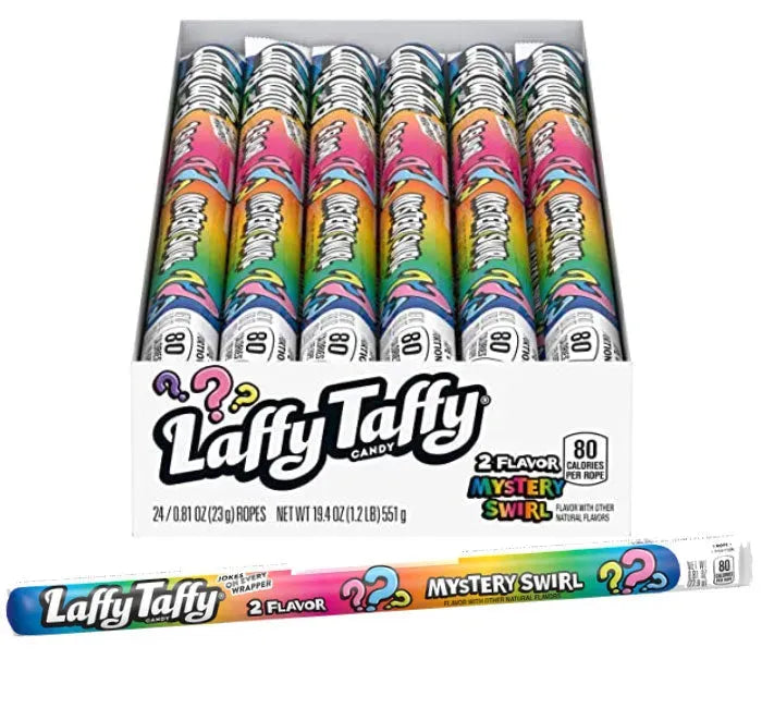 Laffy Taffy Rope Mystery Swirl: 24-Piece Display