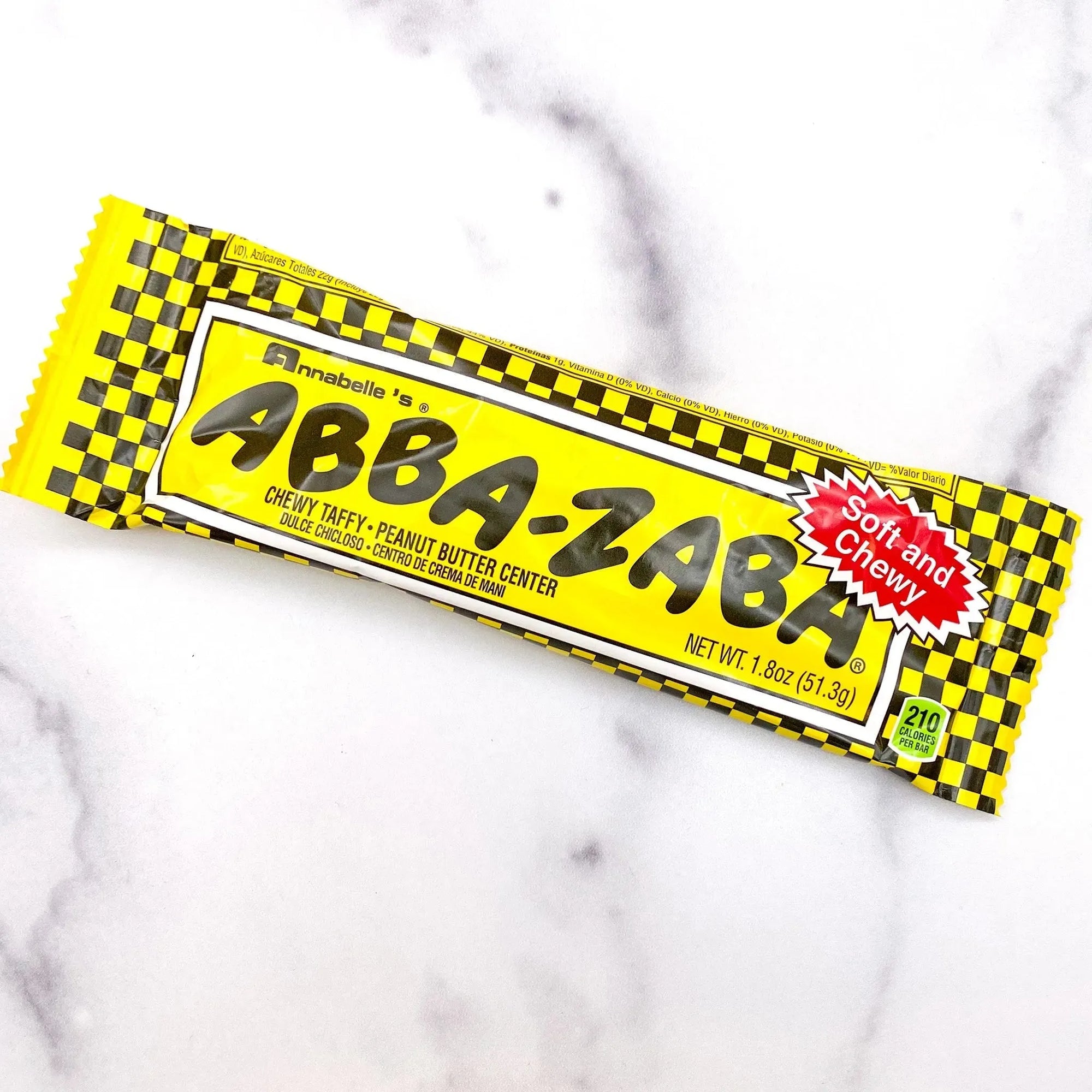 Abba Zaba Chocolate & Peanut Butter Bar: 24 Pack