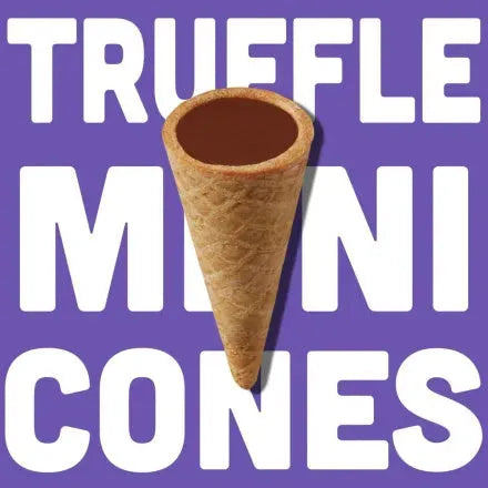 A’cappella Chocolate Truffle Cones: 6-Pack