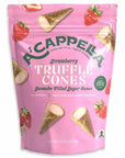 A'cappella Strawberry Truffle Cones: 6-Pack