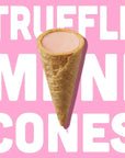 A'cappella Strawberry Truffle Cones: 6-Pack