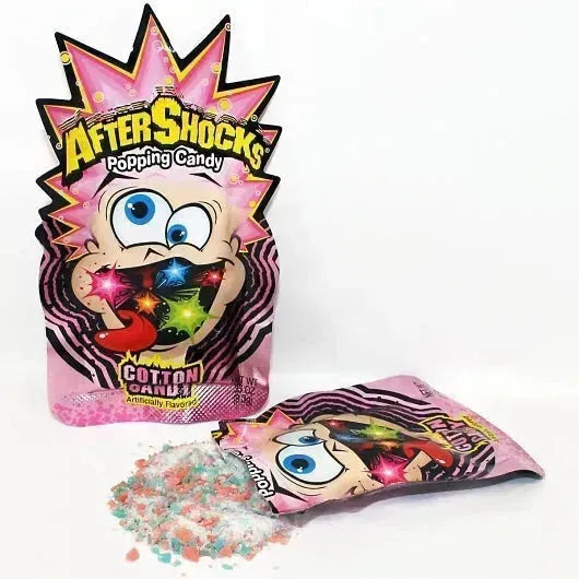 Aftershocks Popping Candy - Cotton Candy: 24-Piece Box