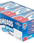 Airheads Blue Raspberry Gum Sticks: 12-Piece Box