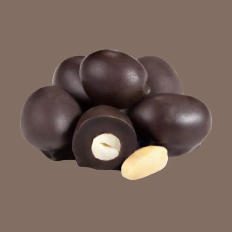 Albanese Dark Chocolate Double-Dipped Peanuts: 10LB Bag