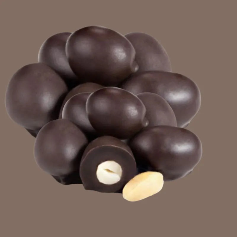 Albanese Dark Chocolate Double-Dipped Peanuts: 10LB Bag