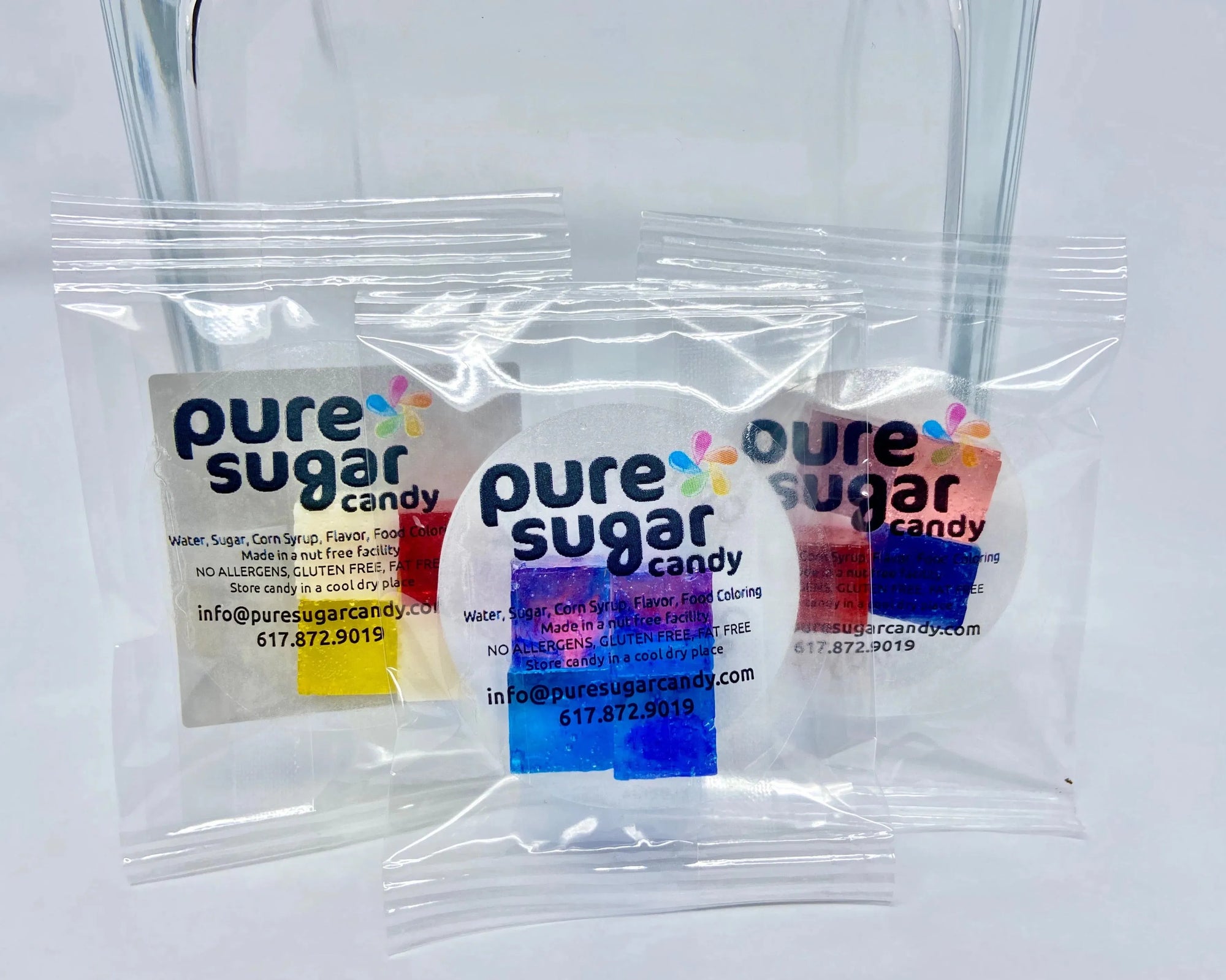 Pure Sugar Candy Samples - Candy Cubes Candy Cubes