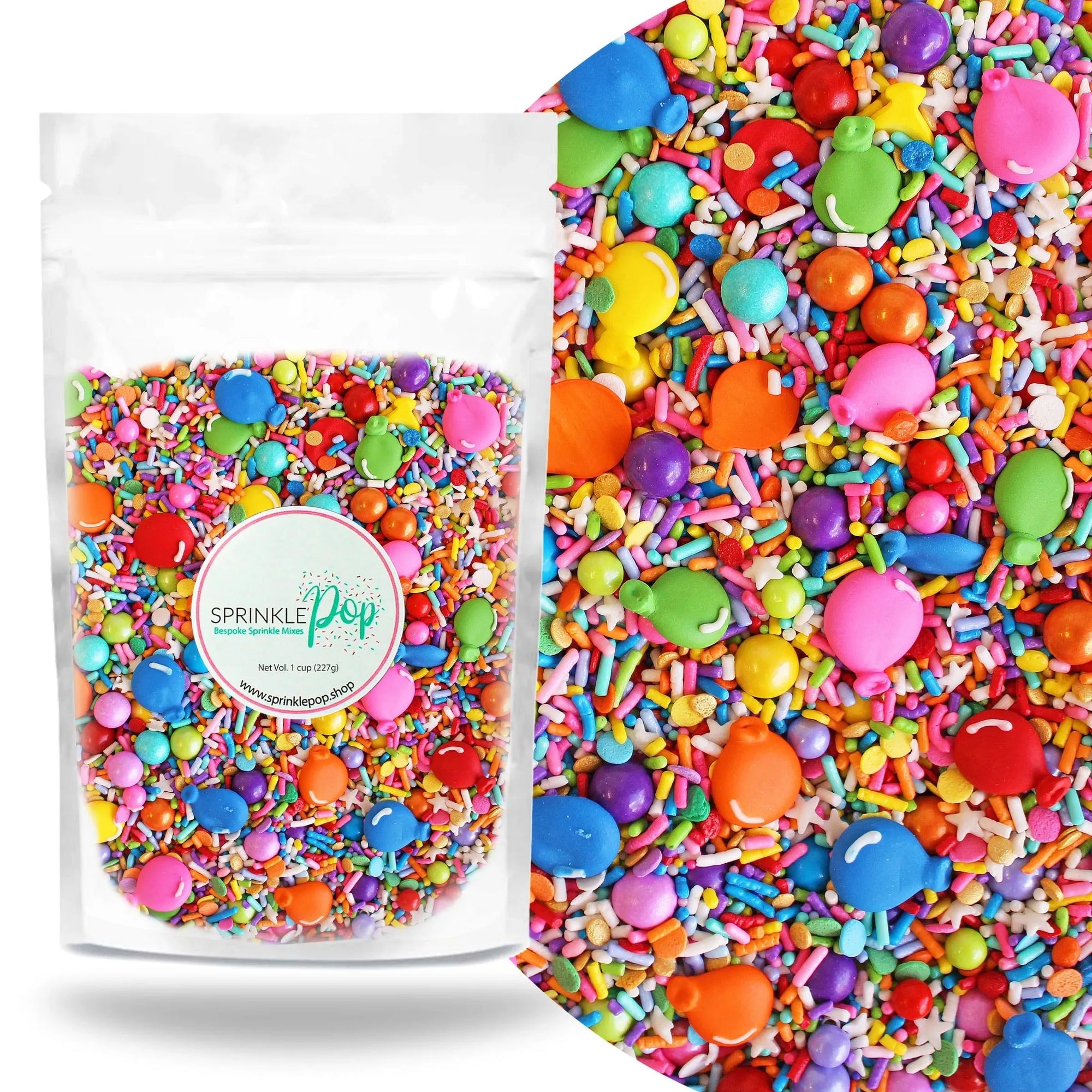 Sprinkle Pop Birthday Party Sprinkle Mix