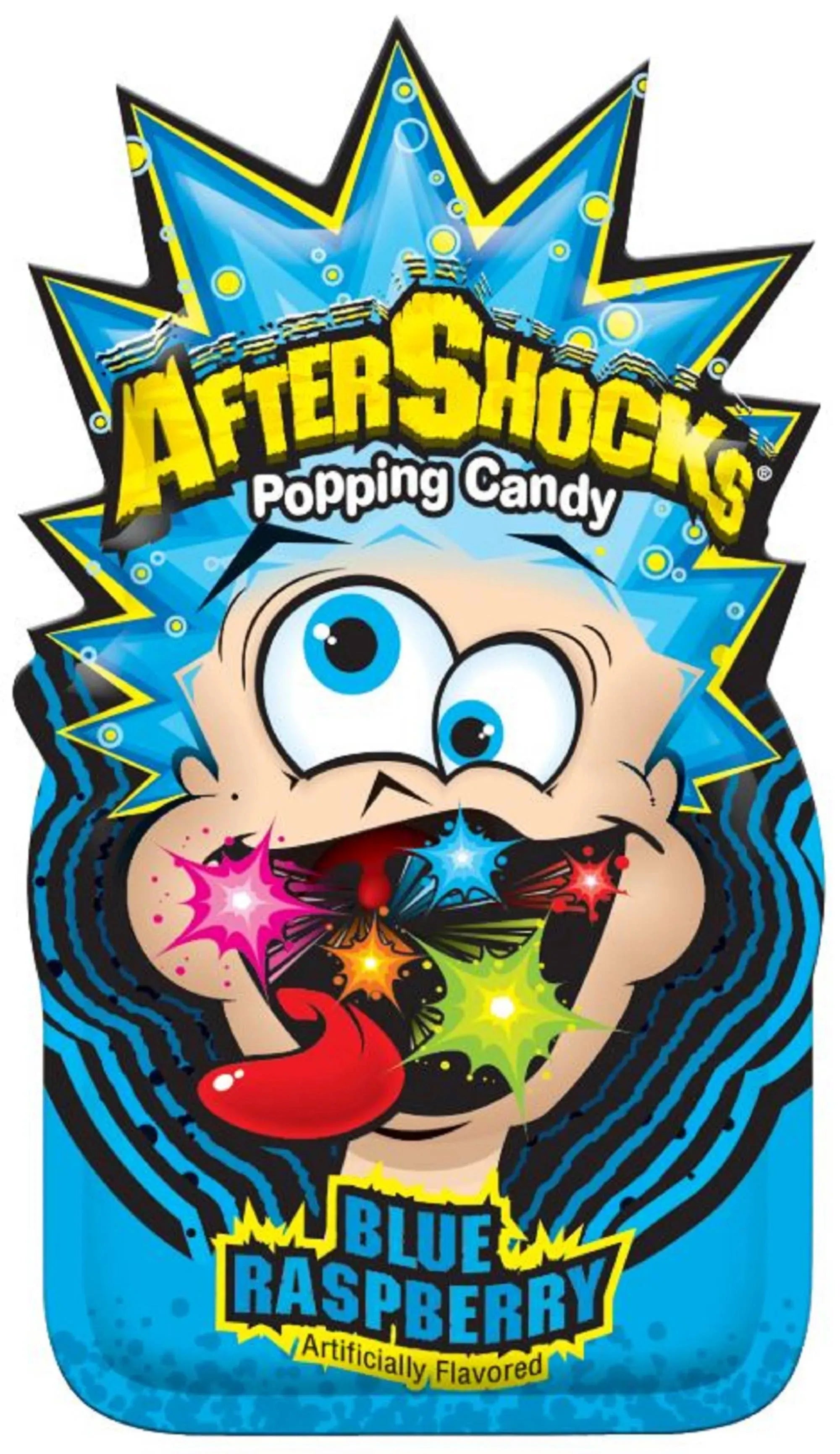 AfterShocks Popping Candy - Blue Raspberry: 24-Piece Box