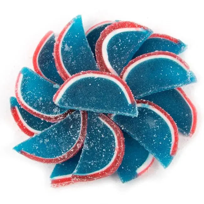 Boston Fruit Slices - Blue Raspberry: 5LB Bag