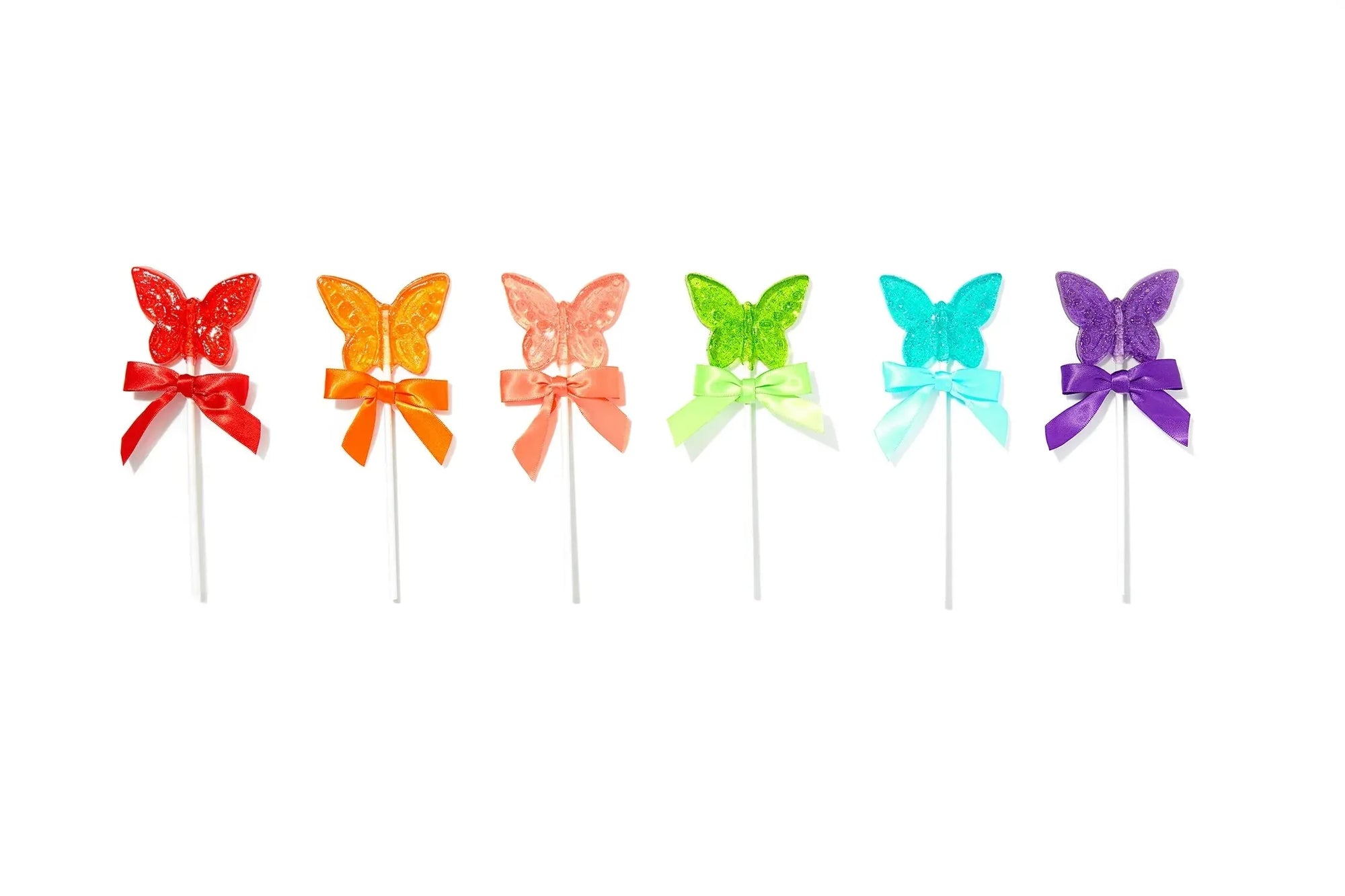 Pure Sugar Candy Butterfly Lollipops