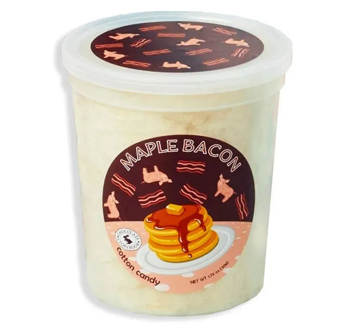 Chocolate Storybook Cotton Candy - Maple Bacon: 12-Piece Case