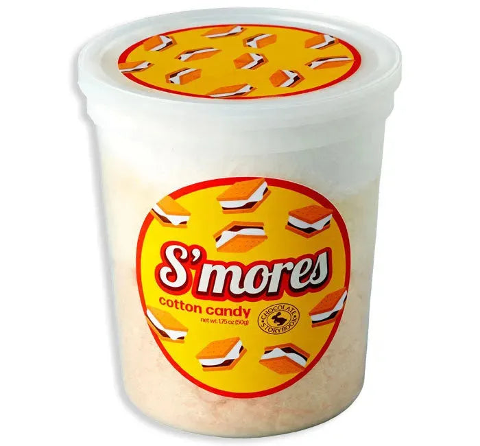 Chocolate Storybook Cotton Candy - Smores: 12-Piece Case