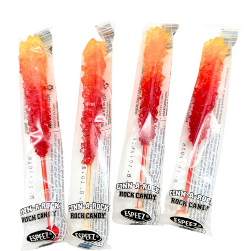 CINN-A-ROCK Rock Candy Sticks: 36-Piece Tub