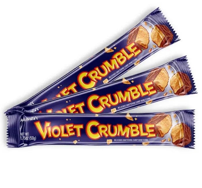 Violet Crumble Candy Bars Share Size: 20-Piece Box