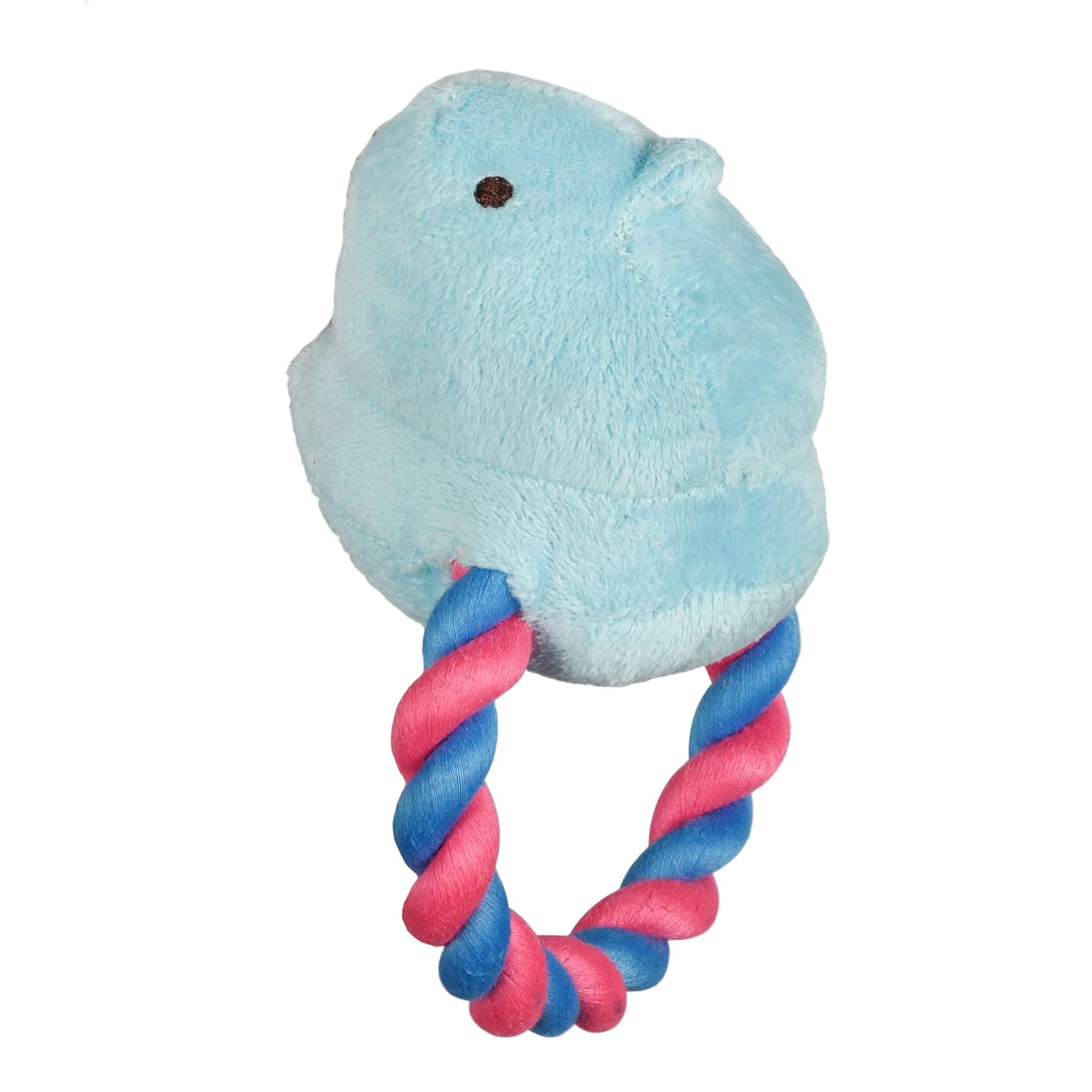 Peeps Blue Chick Rope Pull Toy