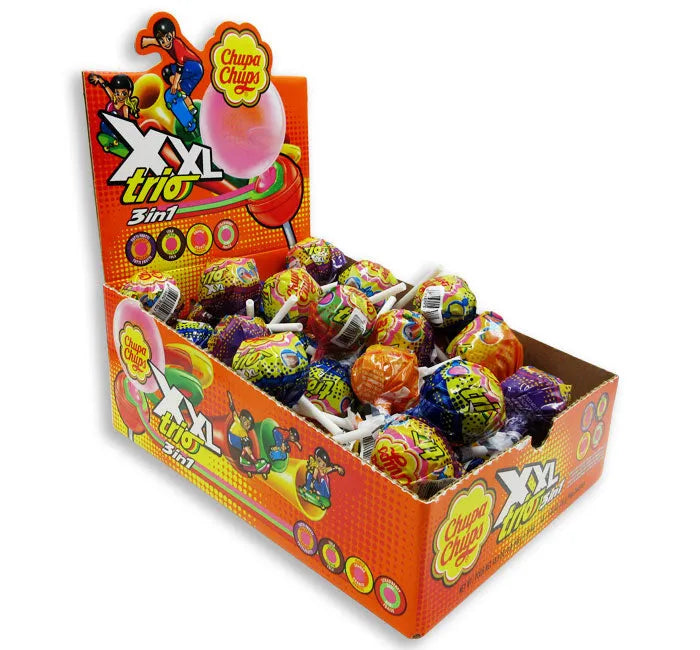 Chupa Chups XXL Lollipops: 48-Piece Box