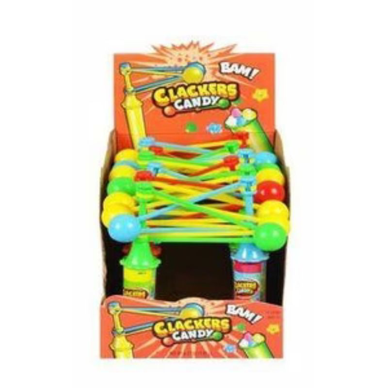 Clackers Toy and Candy: 12-Piece Box