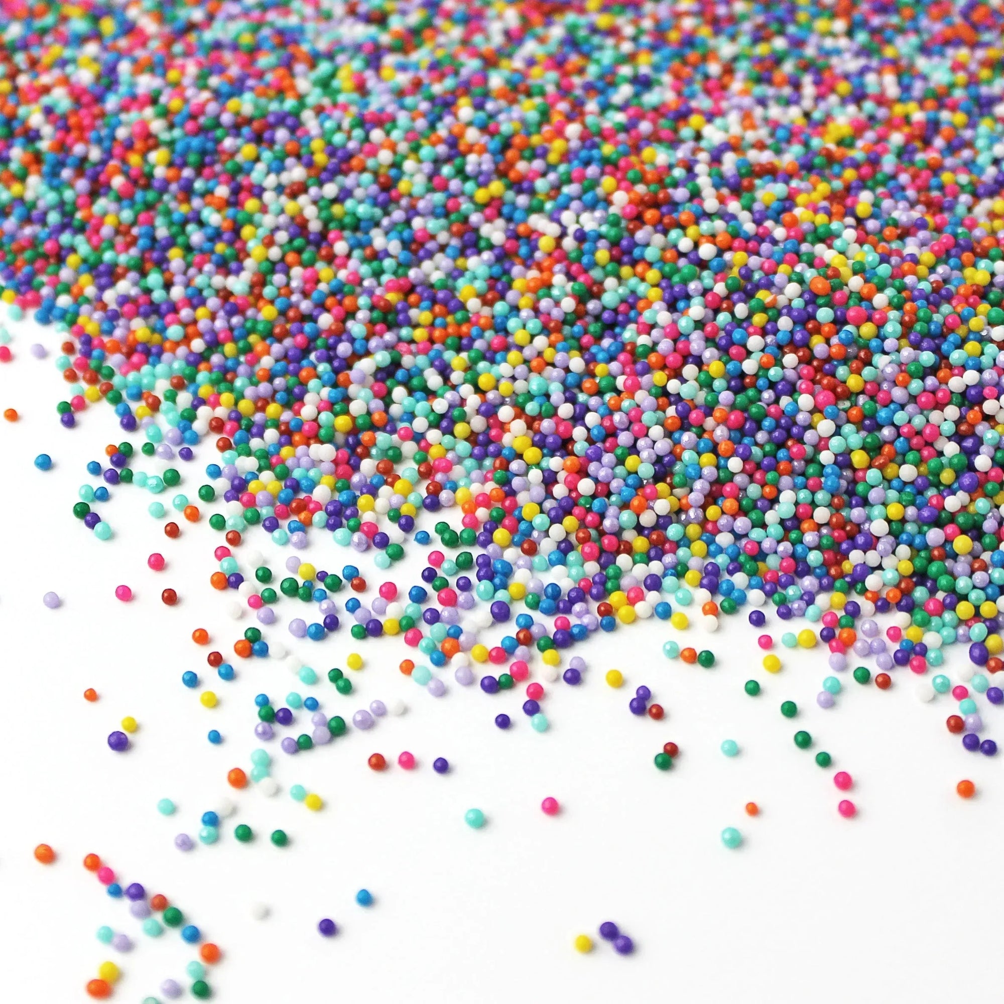 Sprinkle Pop Cool Rainbow Nonpareil Sprinkle Mix