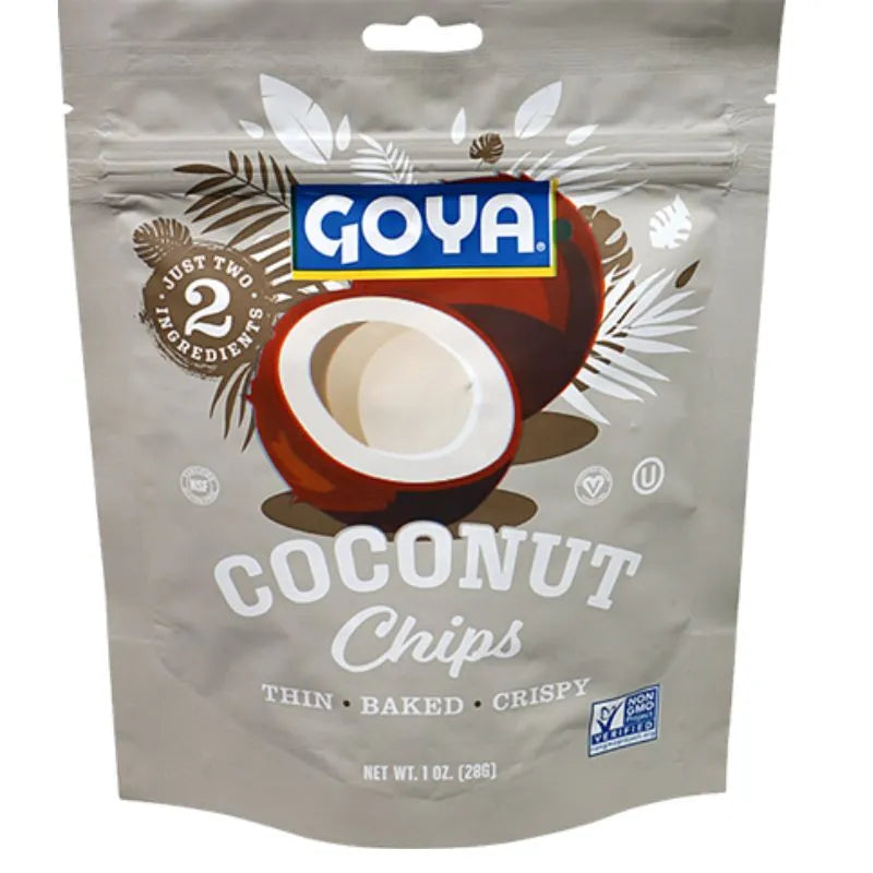 Goya Coconut Fruit Chips: 6-Piece Case