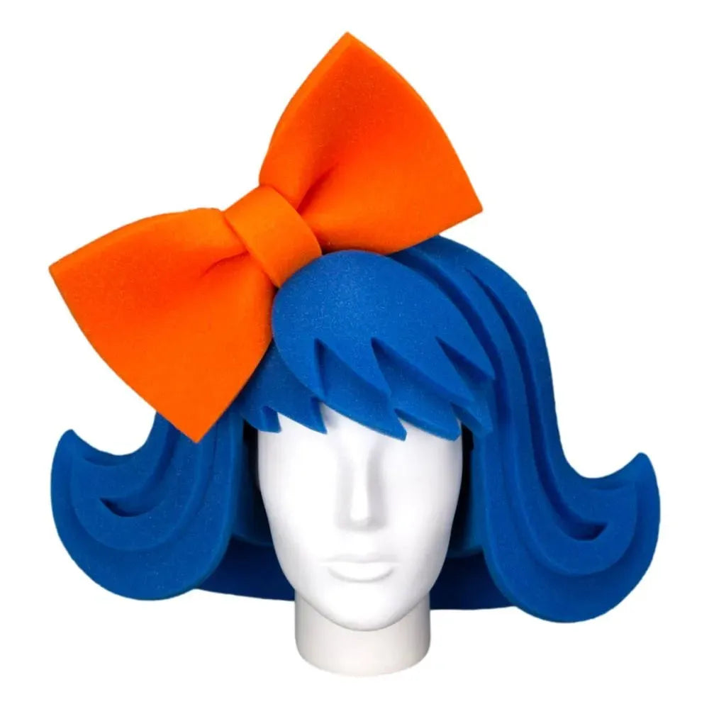 Wig with Large Bow