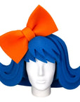 Wig with Large Bow