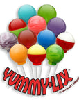 Yummy Lix Assorted Lollipops: 80-Piece Box