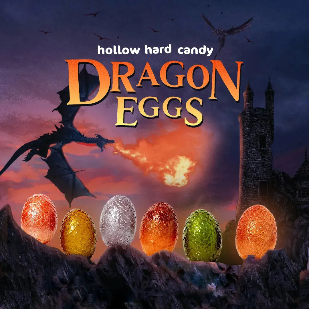 Pure Sugar Candy Hollow Hard Candy - Dragon Egg