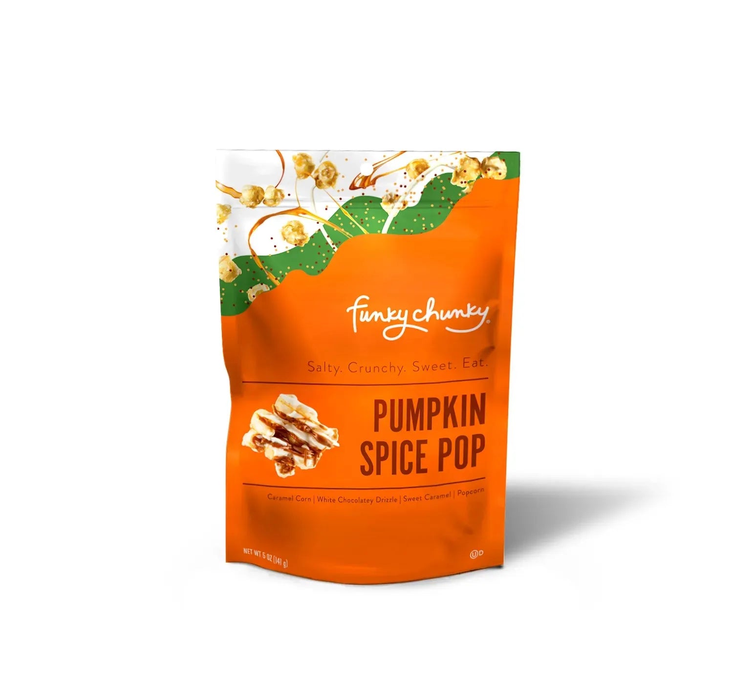 Funky Chunky Pumpkin Spice Popcorn: 5-Ounce Bag