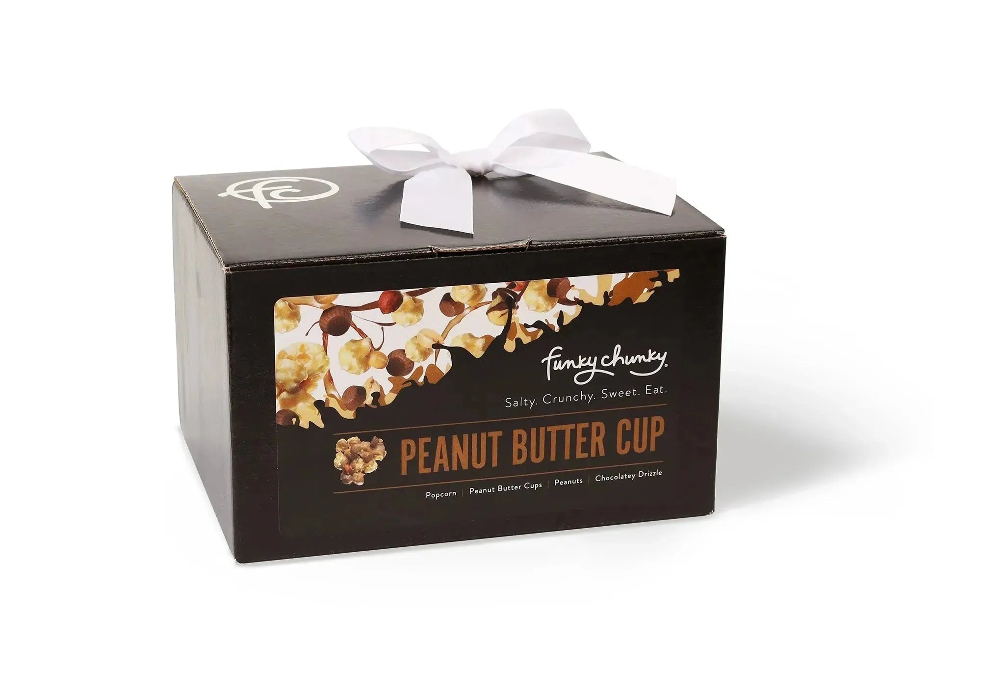 Funky Chunky Peanut Butter Cup Popcorn