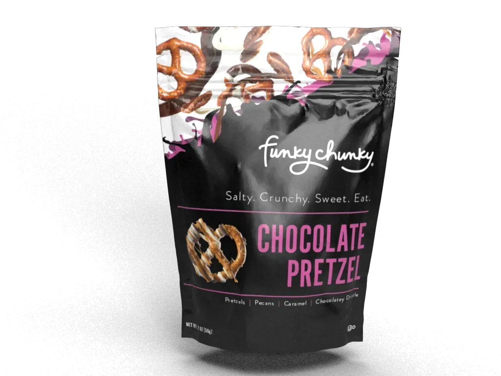 Funky Chunky Chocolate Pretzel