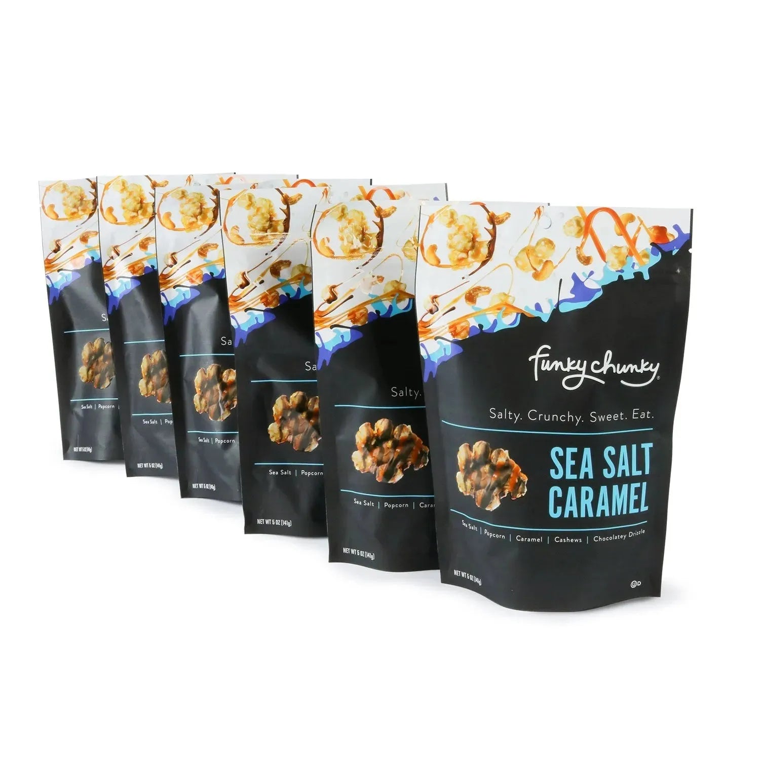 Funky Chunky Sea Salt Caramel: 5-Ounce Bags